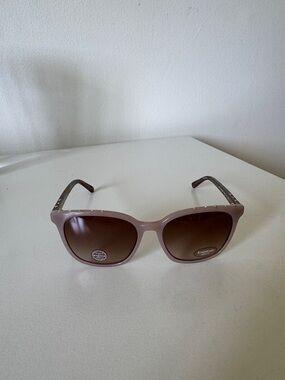 bebe Mauve Frame Sunglasses with Brown Gradient Lenses